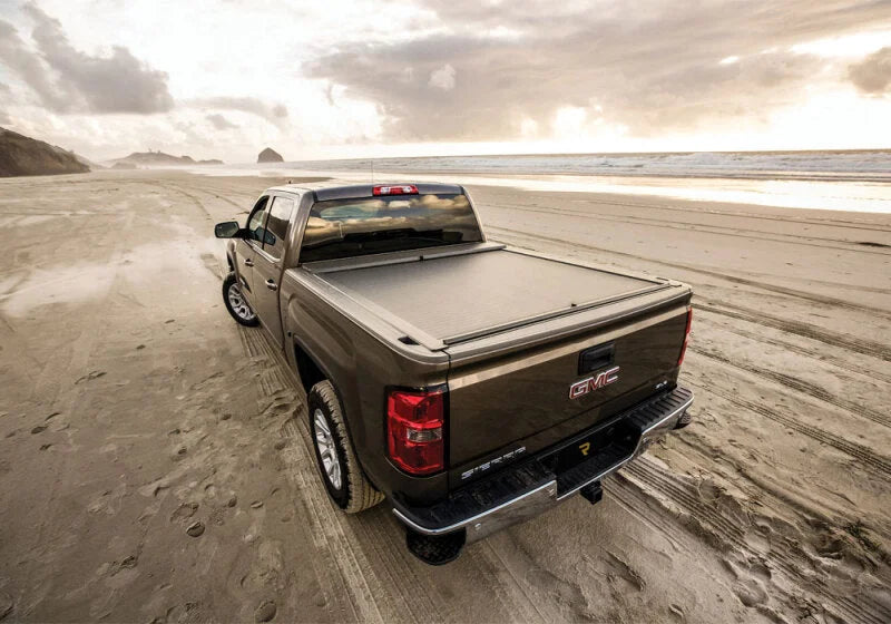 Roll-N-Lock 2024 Toyota Tacoma 5ft A-Series Retractable Tonneau Cover - Back View