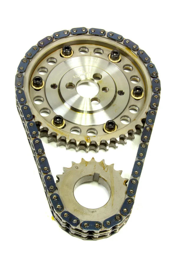 Rollmaster SBC Billet Roller Adj. Timing Set w/Torr. Brg CS1230