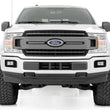 Load image into Gallery viewer, Rough Country 10 Inch Black Series LED Light Bar | Slim Line| Pair 70410ABL - Back View