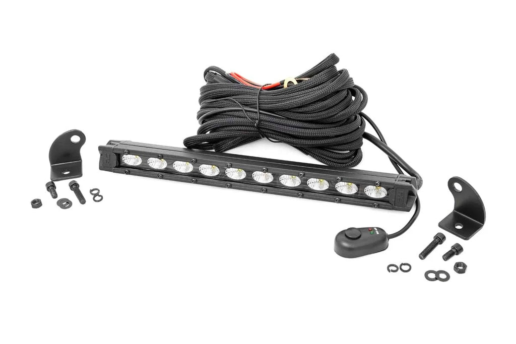 Rough Country 10 Inch Black Series LED Light Bar| Slim Line 70411ABL - Main Product View