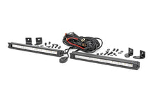 Load image into Gallery viewer, Rough Country 10 Inch Chrome Series LED Light Bar | Slim Line | Pair 70410A - Side View