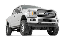 Load image into Gallery viewer, Rough Country 10 Inch Chrome Series LED Light Bar | Slim Line | Pair 70410A - Installation View