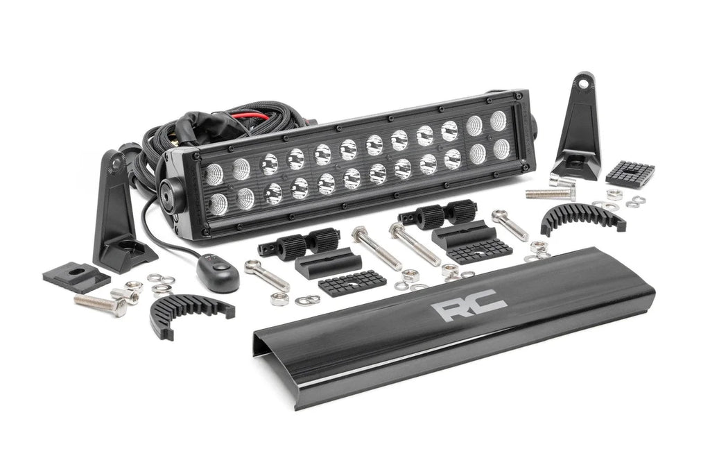 Rough Country 12 Inch Black Series LED Light Bar | Dual Row 70912BL - Main Product View
