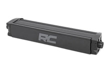 Load image into Gallery viewer, Rough Country 12 Inch Black Series LED Light Bar | Single Row | Cool White DRL 70712BLDRL - Side View