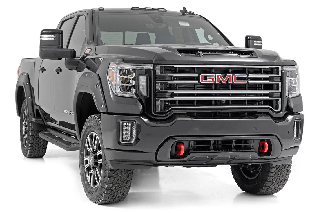 Rough Country 1.5-2 Inch Leveling Kit | Chevy/GMC 2500HD/3500HD (20-24) 9594 - Side View