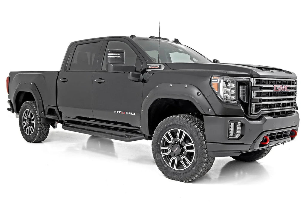 Rough Country 1.5-2 Inch Leveling Kit | M1 | Chevy/GMC 2500HD/3500HD (20-26) - Back View