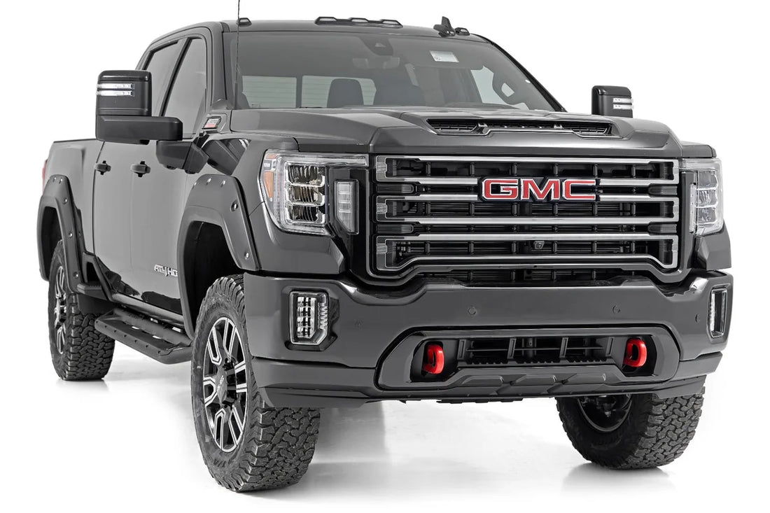 Rough Country 1.5-2 Inch Leveling Kit | N3 | Chevy/GMC 2500HD/3500HD (20-24) 959430 - Side View