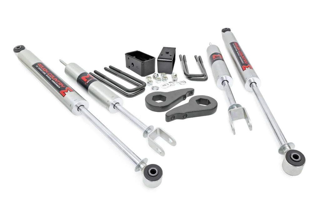 Rough Country 1.5-2 Inch Lift Kit | M1 | Chevy Silverado & GMC Sierra 1500 4WD (1999-2006 & Classic) 28340 - Main Product ...