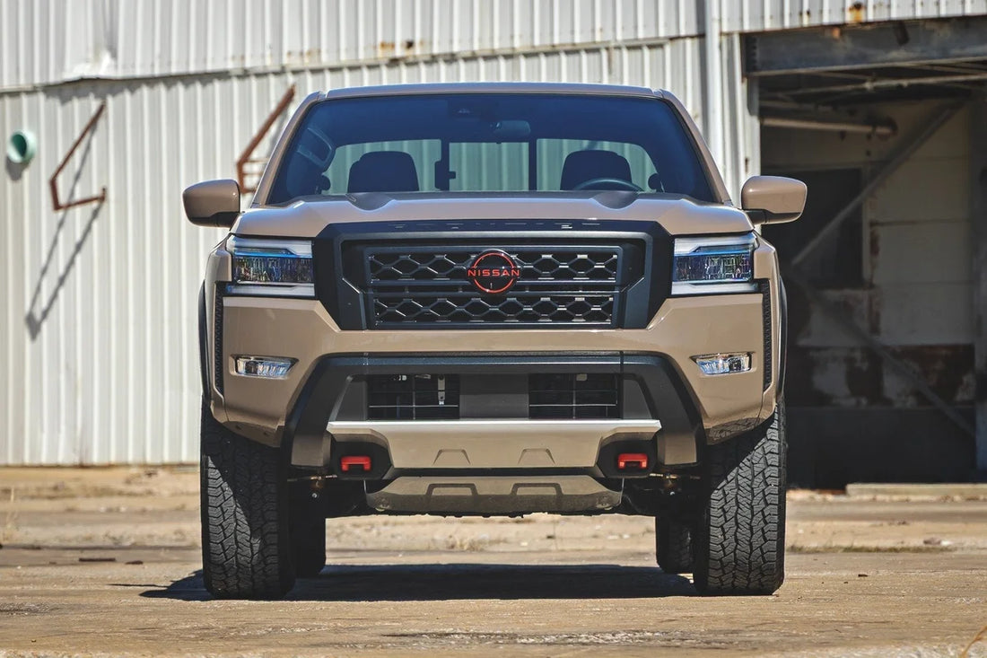 Rough Country 1.5 Inch Leveling Kit | Nissan Frontier 4WD (2022-2026) - Back View