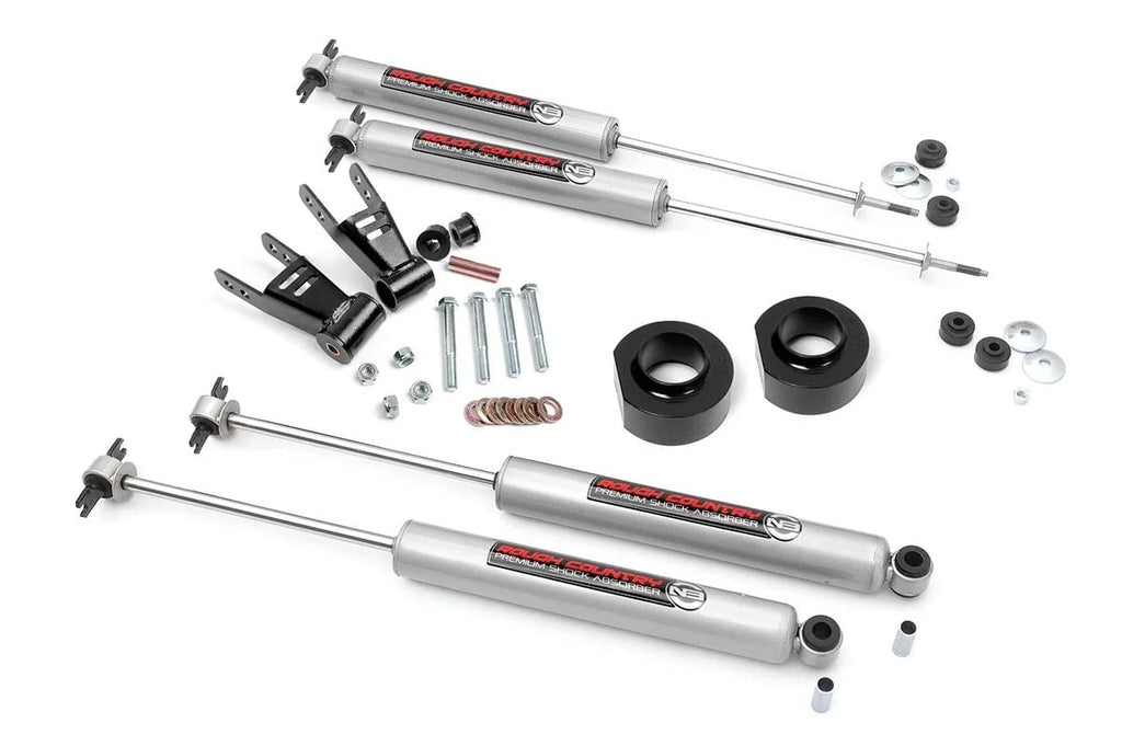 Rough Country 1.5 Inch Lift Kit | Jeep Cherokee XJ 2WD/4WD (1984-2001) 68030