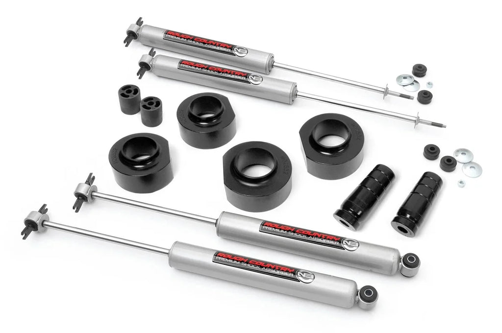 Rough Country 1.5 Inch Lift Kit | N3 | Jeep Wrangler TJ (97-06)/Wrangler Unlimited (04-06) 65030