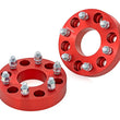 Load image into Gallery viewer, Rough Country 1.5 Inch Wheel Spacers | 6x5.5 | Red | Chevy/GMC 1500 Truck &amp; SUV