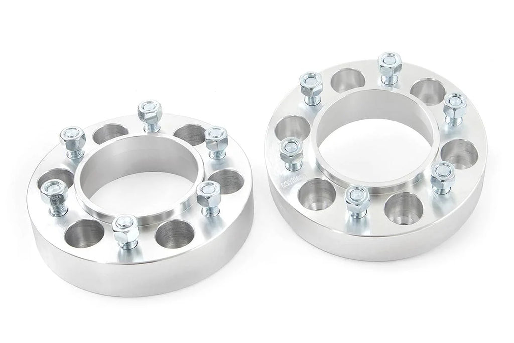 Rough Country 1.5 Inch Wheel Spacers | 6x5.5 | Toyota 4Runner (10-24)/Tacoma (05-23) 10089