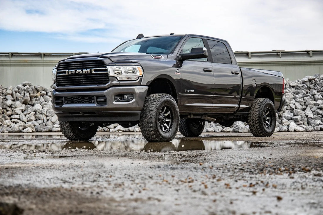 Rough Country 1.75 Inch Leveling Coil Kit | Ram 2500 (14-26)/3500 (13-25) 4WD 9476 - Side View