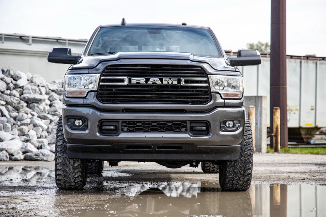 Rough Country 1.75 Inch Leveling Coil Kit | Ram 2500 (14-26)/3500 (13-25) 4WD 9476 - Back View