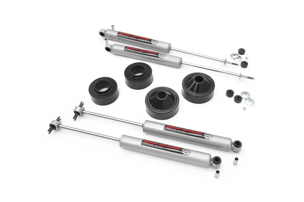 Rough Country 1.75 Inch Lift Kit | N3 | Jeep Wrangler JK/Wrangler Unlimited  (2007-2018) 65130