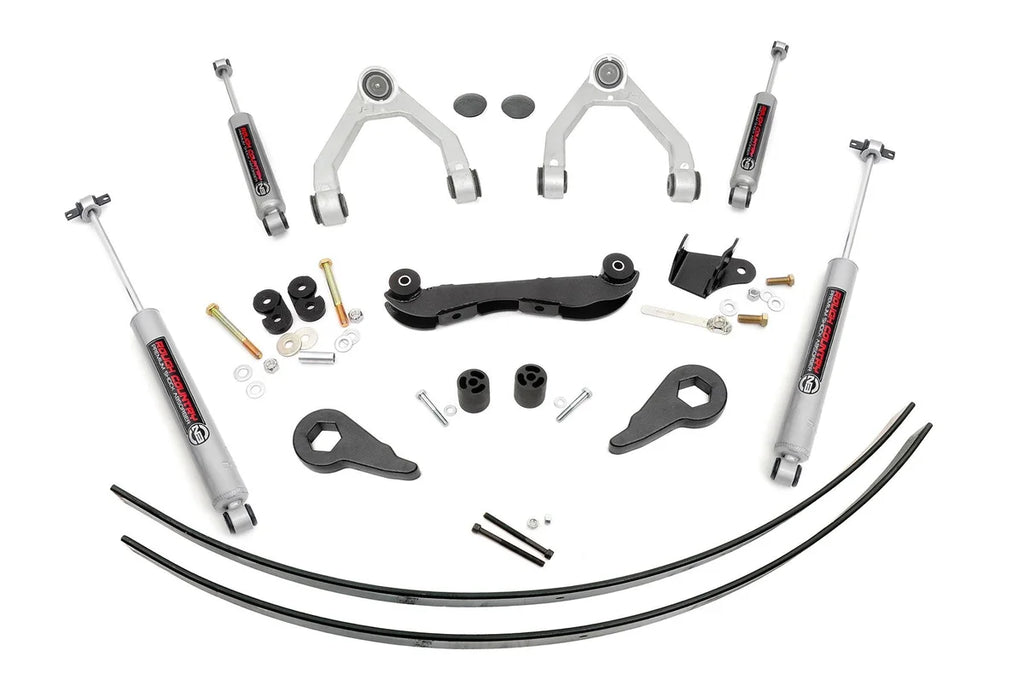 Rough Country 2-3 Inch Lift Kit | Rear AAL | Chevy C1500/K1500 Truck & SUV 4WD (1988-1999) 17030
