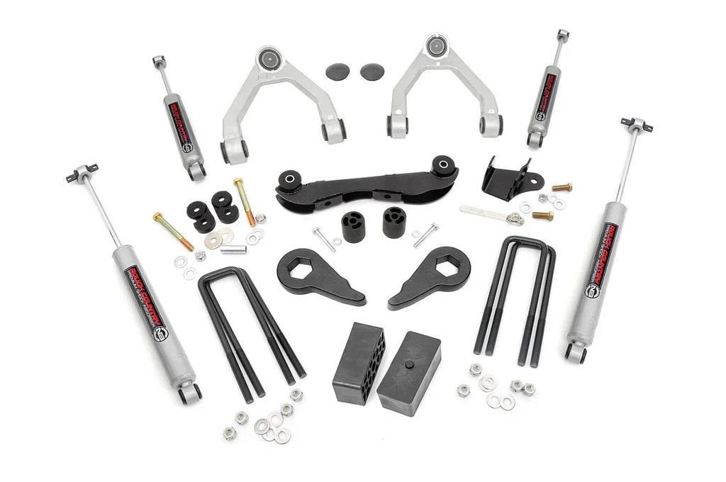 Rough Country 2-3 Inch Lift Kit | Rear Blocks | Chevy C1500/K1500 Truck & SUV 4WD (88-99) 16530