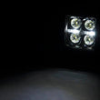 Load image into Gallery viewer, Rough Country 2 Inch Black Series LED Light Pods |  Flush Mount | Cool White DRL 70803BLKDRL - Side View