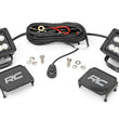Load image into Gallery viewer, Rough Country 2 Inch Black Series LED Light Pods  | Pair | Flood 70133BL - Main Product View