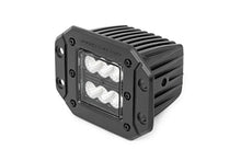 Load image into Gallery viewer, Rough Country 2 Inch Black Series LED Light Pods  | Pair | Flood | Flush Mount 70113BL - Mounting View