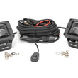 Load image into Gallery viewer, Rough Country 2 Inch Black Series LED Light Pods | SAE Fog | Pair 70907 - Main Product View