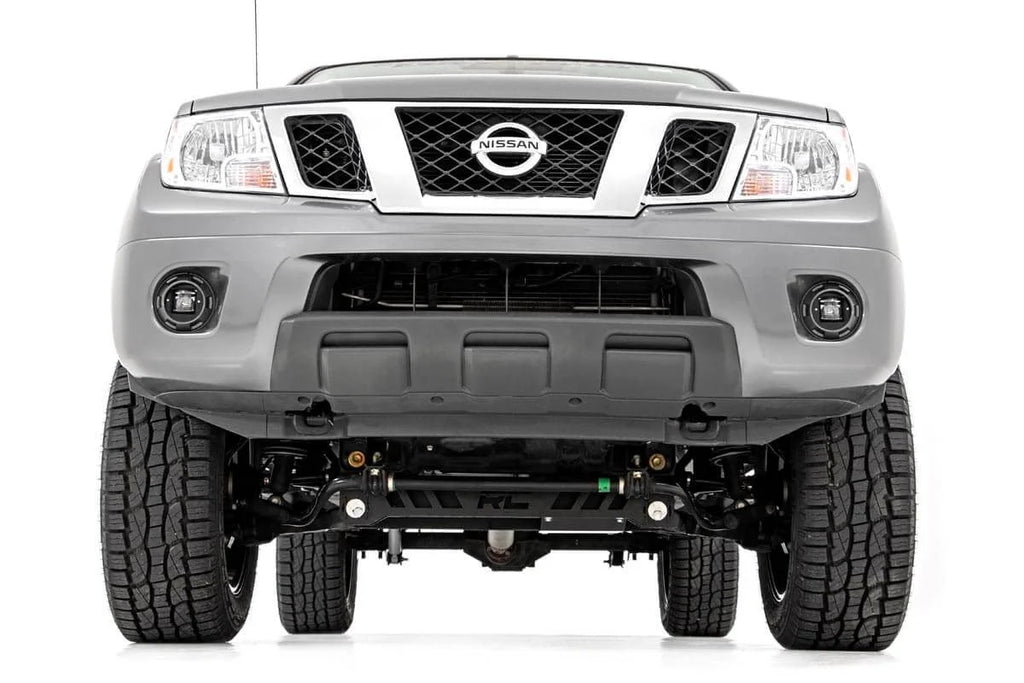 Rough Country 2 Inch Black Series LED Light Pods | SAE Fog | Pair 70907 - Back View