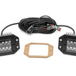Load image into Gallery viewer, Rough Country 2 Inch Black Series LED Light Pods | Spot | Flush Mount 70803BL - Main Product View
