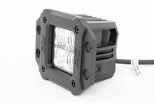 Load image into Gallery viewer, Rough Country 2 Inch Chrome Series LED Light Pods | Flush Mount | Amber DRL 70803DRLA - Mounting View