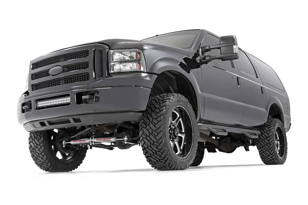 Rough Country 2 Inch Leveling Kit | Leaf Block | Ford Excursion 4WD (2000-2005) 49800_A - Side View