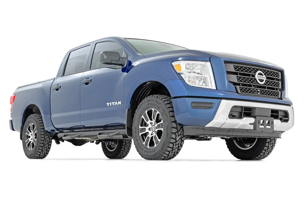 Rough Country 2 Inch Leveling Kit | Nissan Titan 4WD (2022-2024) 861 - Side View