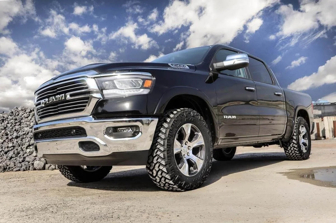 Rough Country 2 Inch Leveling Kit | Ram 1500 2WD/4WD (2019-2025) 35400 - Side View