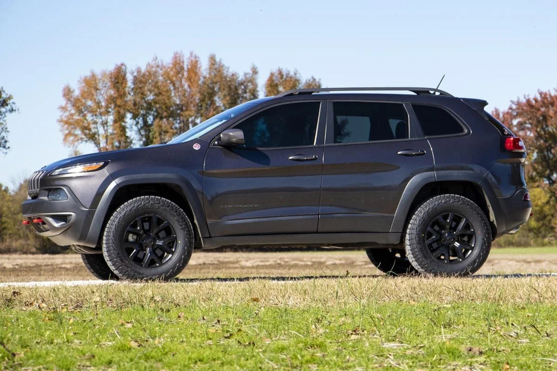 Rough Country 2 Inch Leveling Lift Kit | Jeep Cherokee KL 2WD/4WD (2014-2023) 60400 - Back View