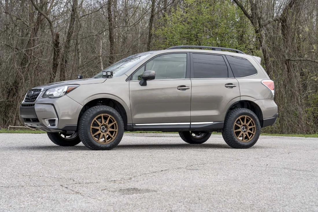 Rough Country 2 Inch Lift Kit 90500 fits 2014-2018 Subaru Forester - Installation View
