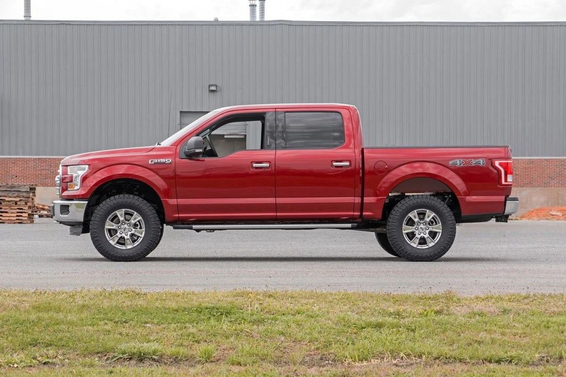 Rough Country 2 Inch Lift Kit | Ford F-150 2WD/4WD (2009-2020) 52201 - Installation View