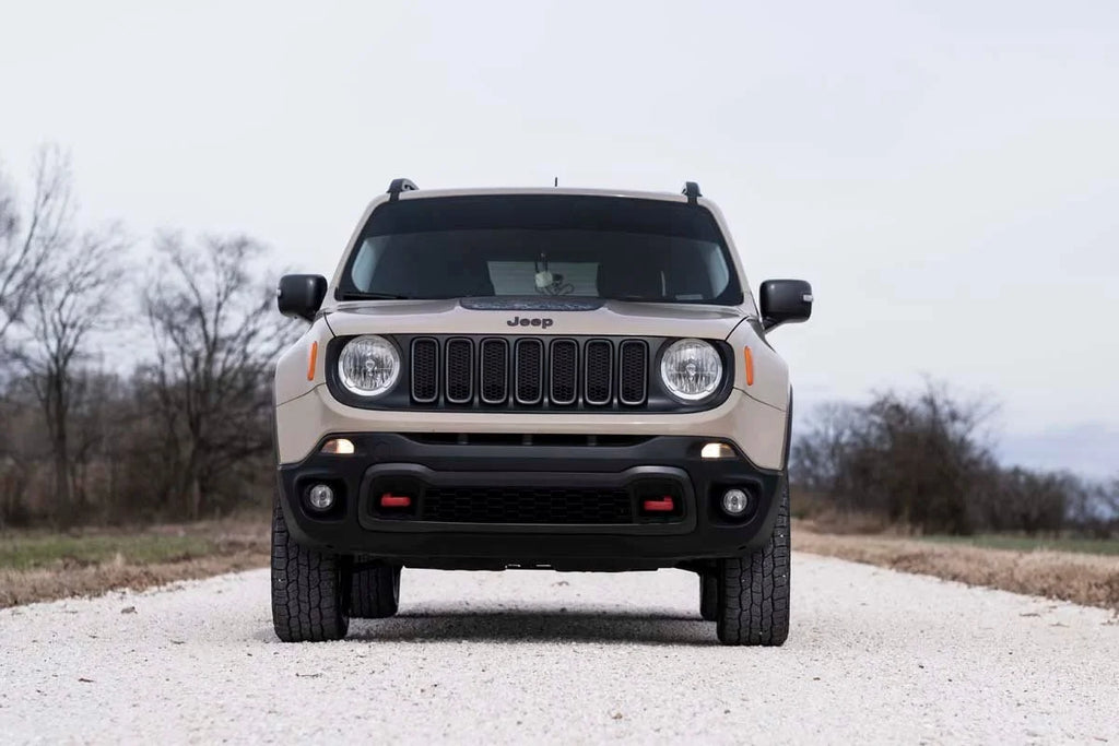 Rough Country 2 Inch Lift Kit | Jeep Compass 2WD/4WD (2017-2024) 62100 - Installation View