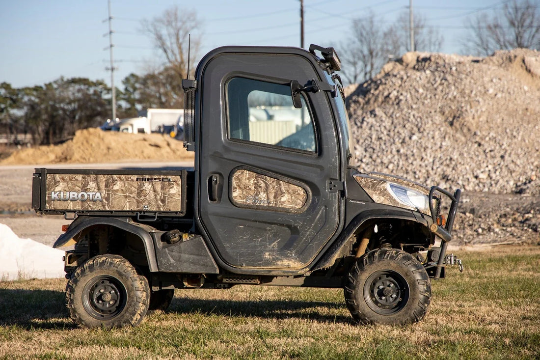 Rough Country 2 Inch Lift Kit | Kubota RTV-X1120 Deluxe/RTV-X1120D 98001 - Installation View