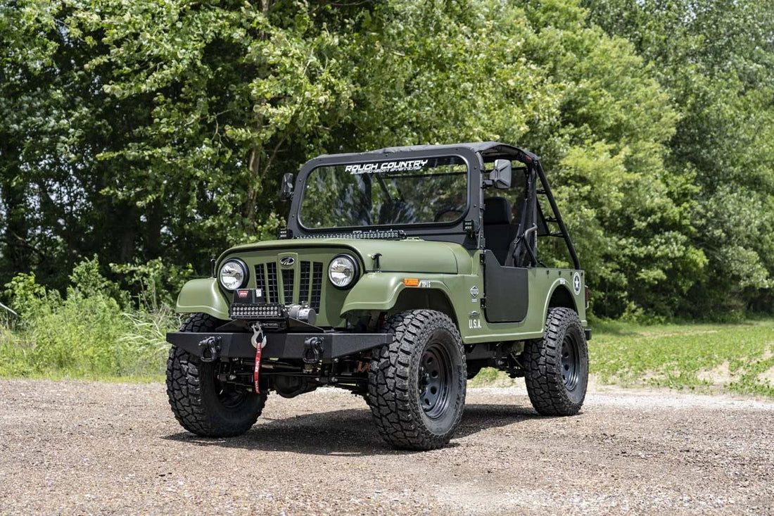 Rough Country 2 Inch Lift Kit | Mahindra Roxor 99000 - Back View