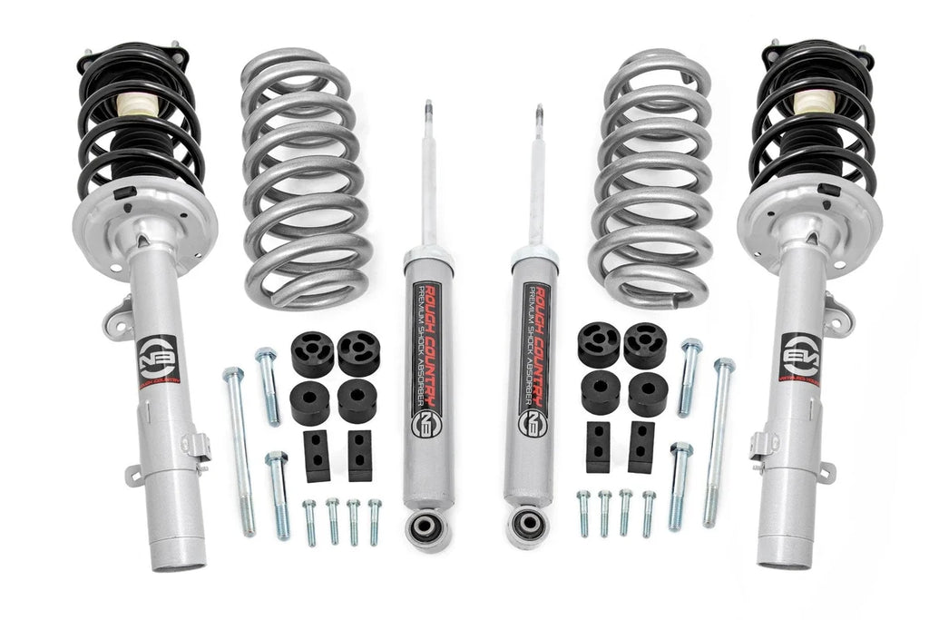 Rough Country 2 Inch Lift Kit | N3 Struts | Honda CR-V 4WD (2017-2020) - Kit Contents
