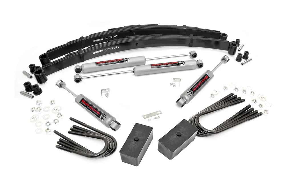 Rough Country 2 Inch Lift Kit | Rear Blocks | Chevy/GMC 3/4-Ton Suburban 4WD (1988-1991) 140-88-9230