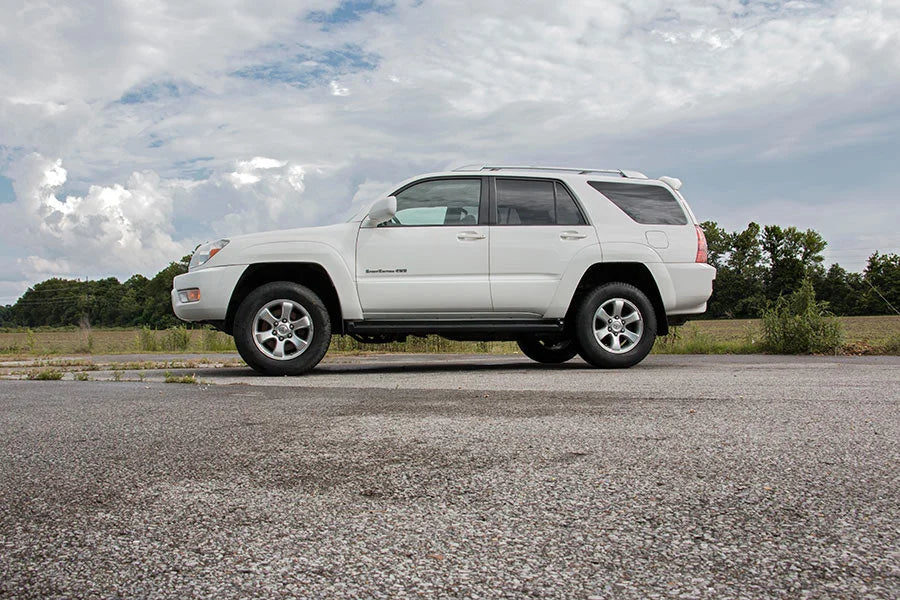 Rough Country 2 Inch Lift Kit | Red Spacers | Toyota 4Runner 4WD (2003-2009) 763RED - Kit Contents