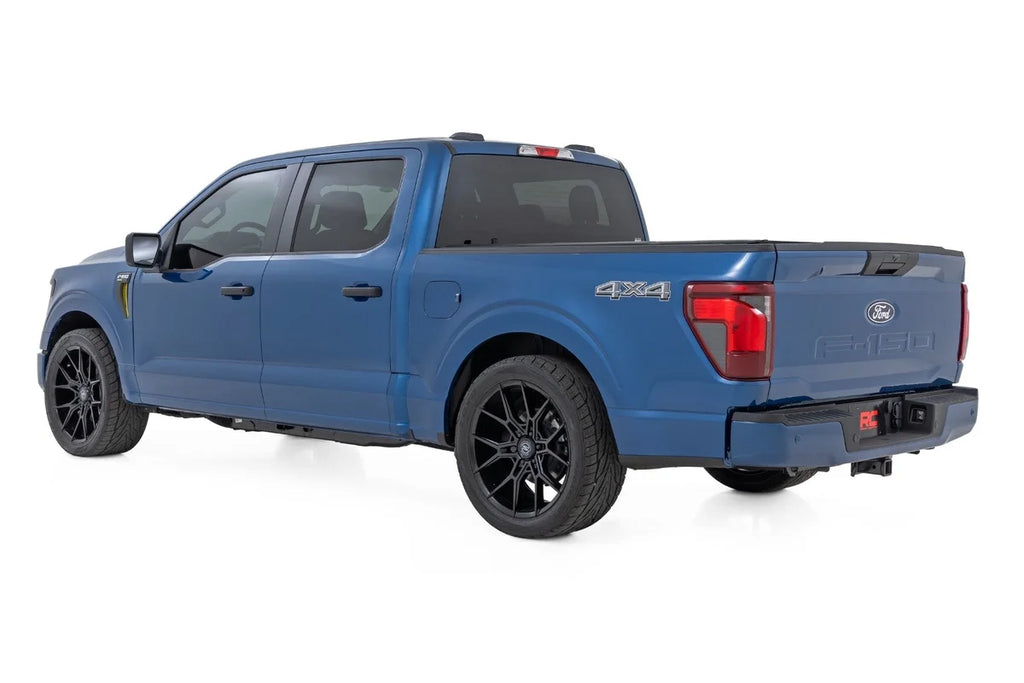 Rough Country 2 Inch Lowering Kit | 4 Inch Rear Lowering | M1 | Ford F-150 4WD (2015-2025) - Back View