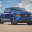Load image into Gallery viewer, Rough Country 2 Inch Lowering Kit | 4 Inch Rear Lowering | M1 | Ford F-150 4WD (2015-2025) - Installation View