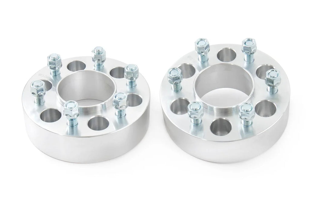 Rough Country 2 Inch Wheel Spacers | 6x135 | Ford F-150 4WD (2015-2024) 10092