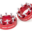 Load image into Gallery viewer, Rough Country 2 Inch Wheel Spacers | 8x170 | Red | Ford F-250/F-350 Super Duty 4WD (03-24) 1094ARED