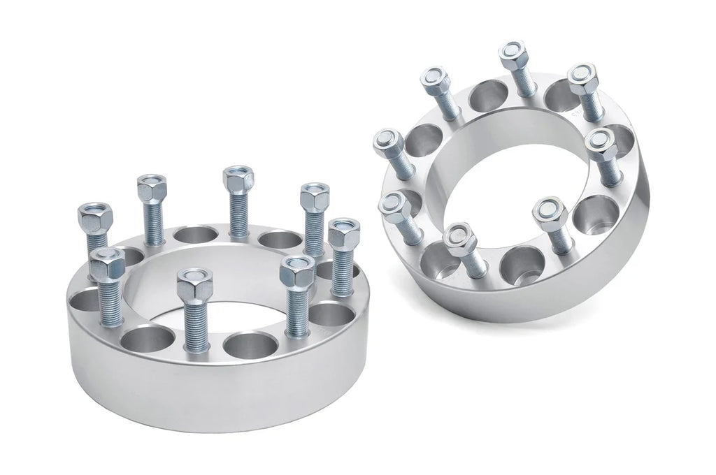 Rough Country 2 Inch Wheel Spacers | 8x6.5 | Multiple Makes & Models (Chevy/GMC/Ram) 1095