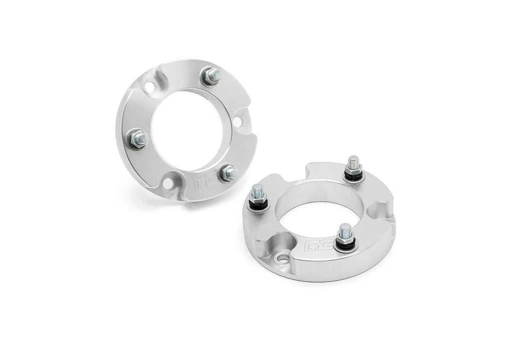 Rough Country 2 Inch leveling Kit | Aluminum | Toyota Tacoma 2WD/4WD (2005-2023) 744 - Kit Contents