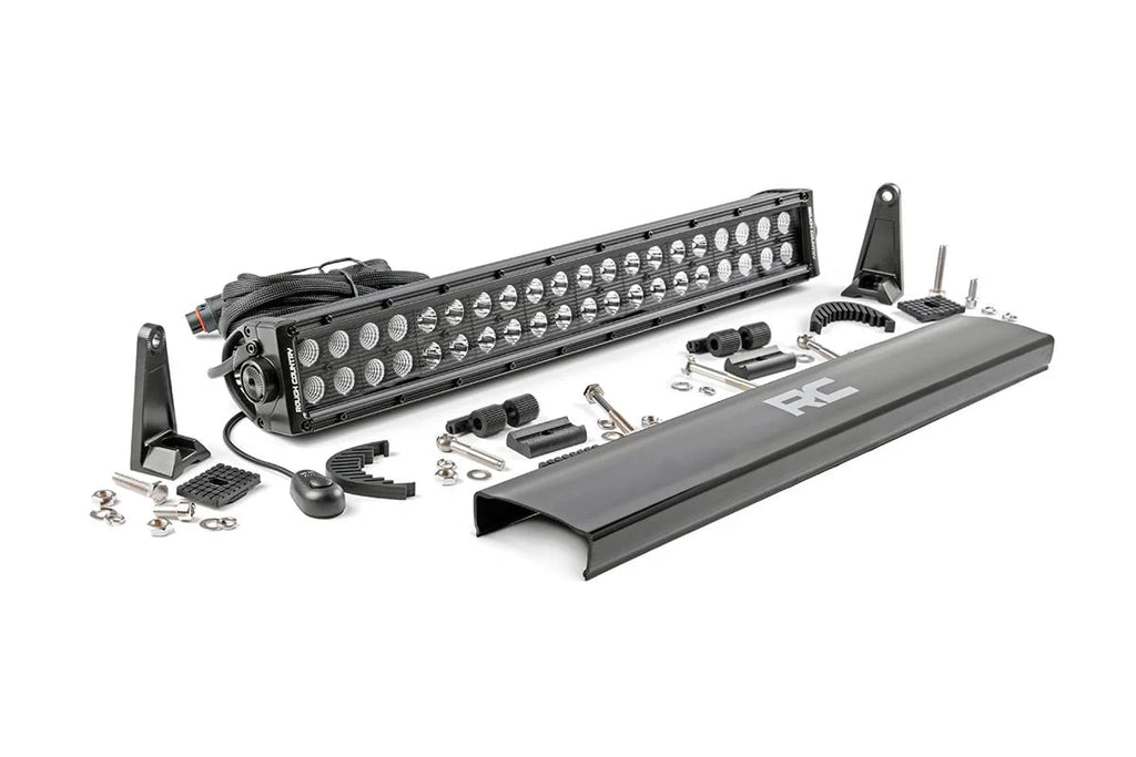Rough Country 20 Inch Black Series LED Light Bar | Dual Row 70920BL - Main Product View