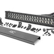 Load image into Gallery viewer, Rough Country 20 Inch Black Series LED Light Bar | Dual Row | Amber DRL 70920BDA - Main Product View