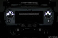 Load image into Gallery viewer, Rough Country 20 Inch Black Series LED Light Bar | Dual Row | Cool White DRL 70920BD - Installation View